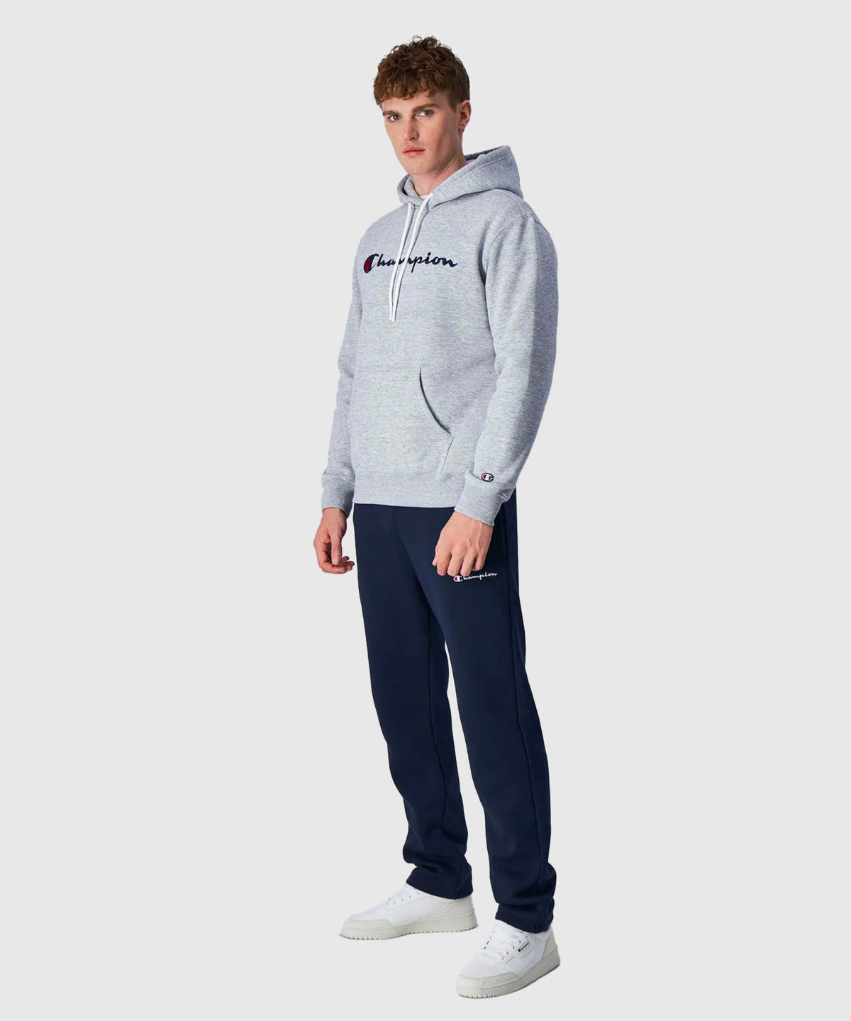 Champion Legacy Logo Sweatshirt – Grau