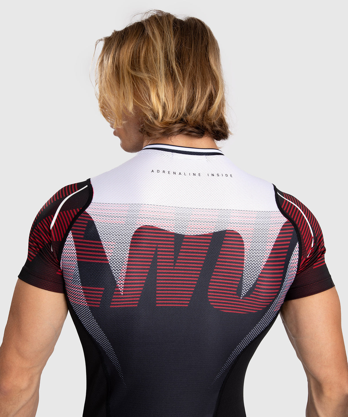 Venum Adrenaline Rashguard a Maniche Corte da Uomo - Red