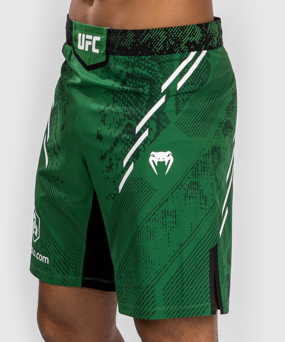 Shorts de combat Coupe longue pour Hommes UFC Adrenaline by Venum Authentic Fight Night - Vert