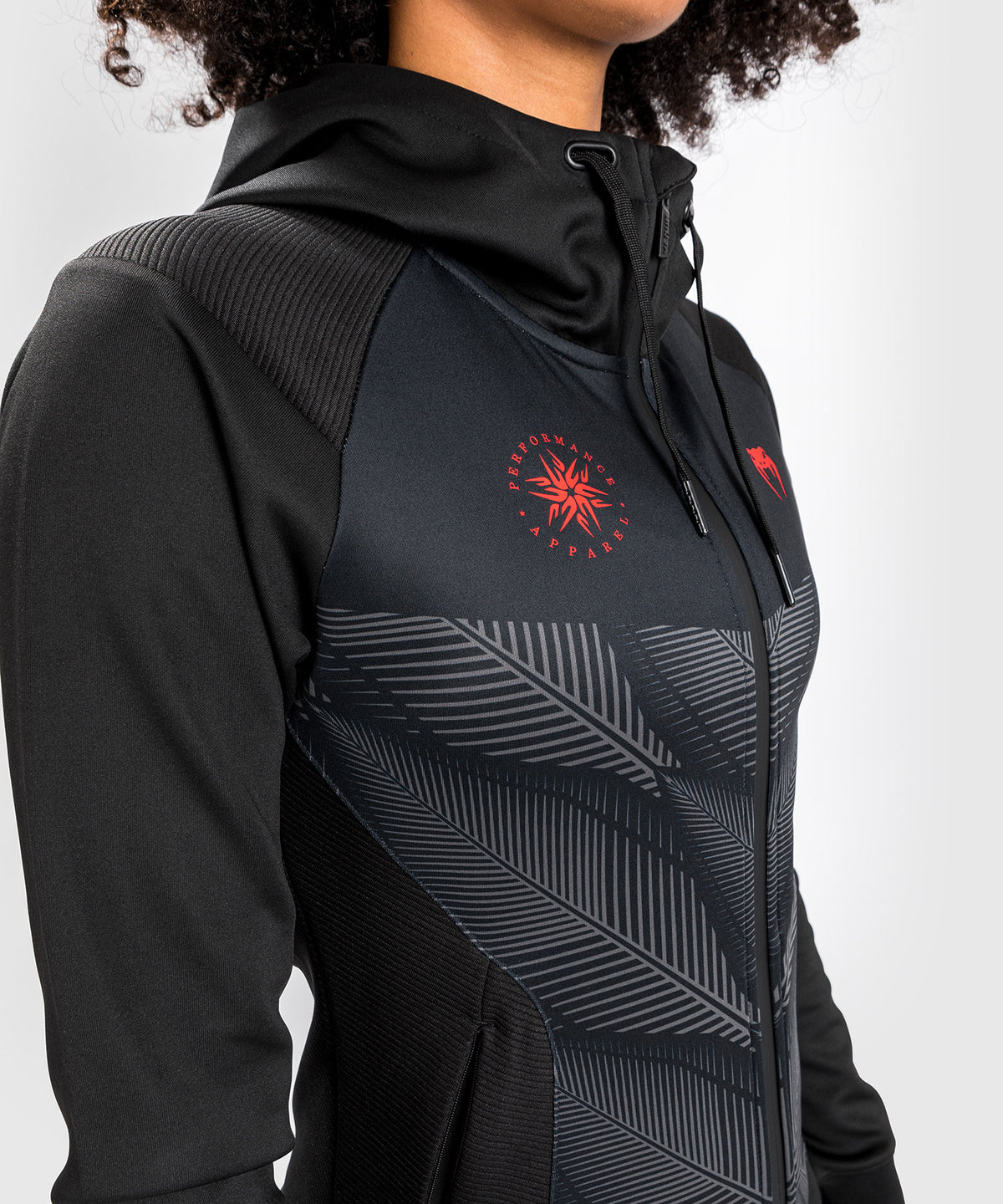 Venum Phantom Kapuzen-Sweatshirt - Für Frauen - Schwarz/Rot