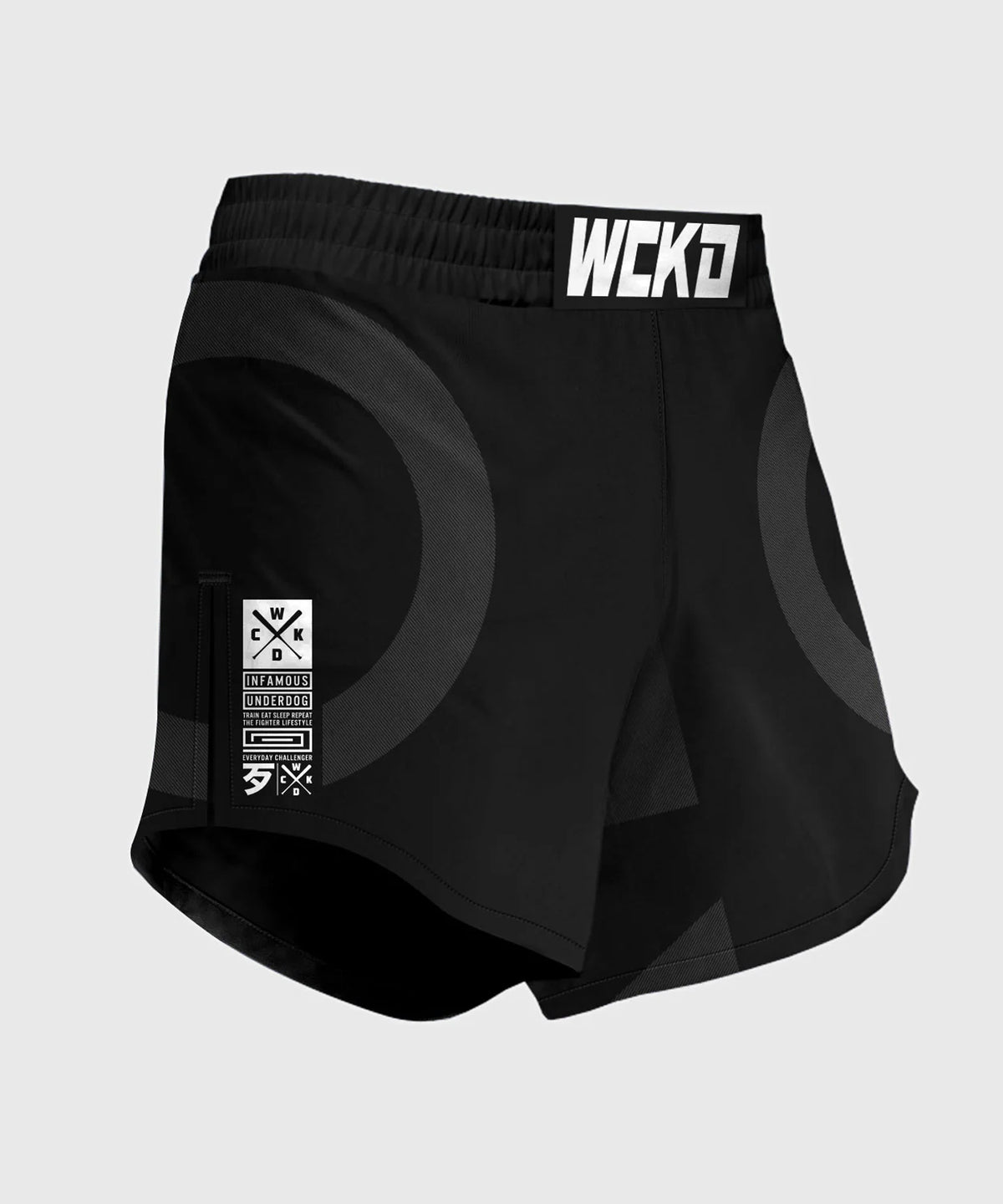 Wicked One Element Kruz Fightshorts - Schwarz