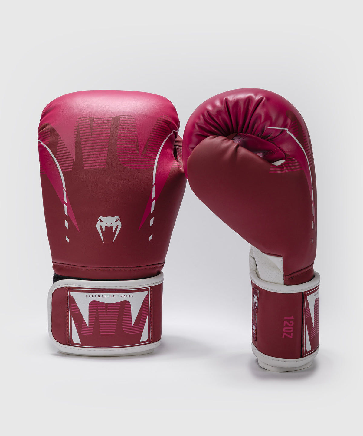 Venum Impact Adrenaline Guantoni da Boxe – Borgogna/Rosa