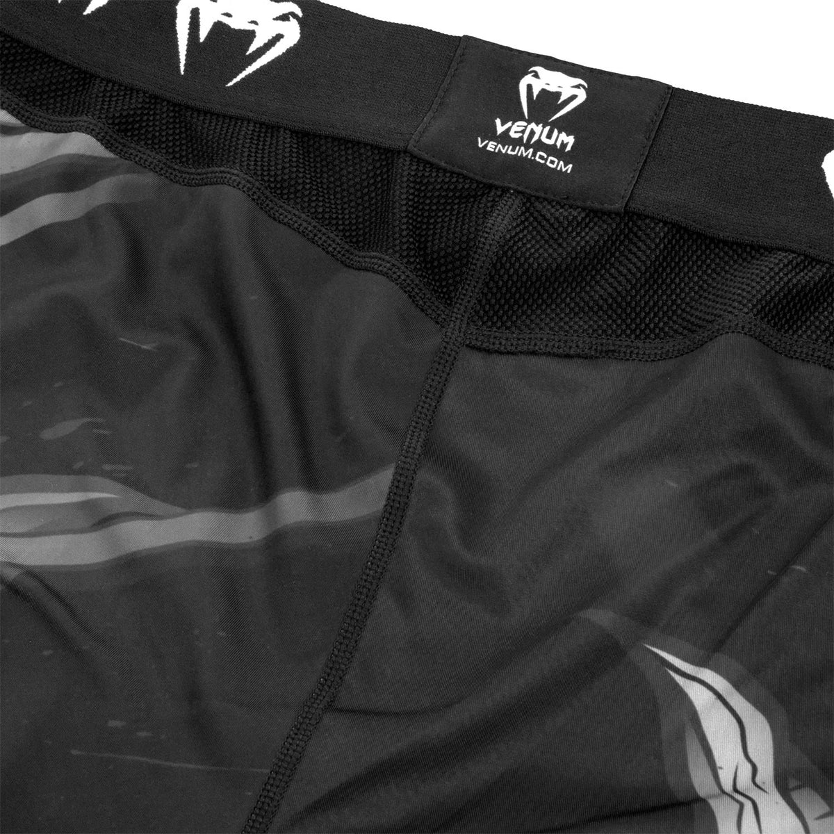 Venum Devil Compression Pants - White/Black