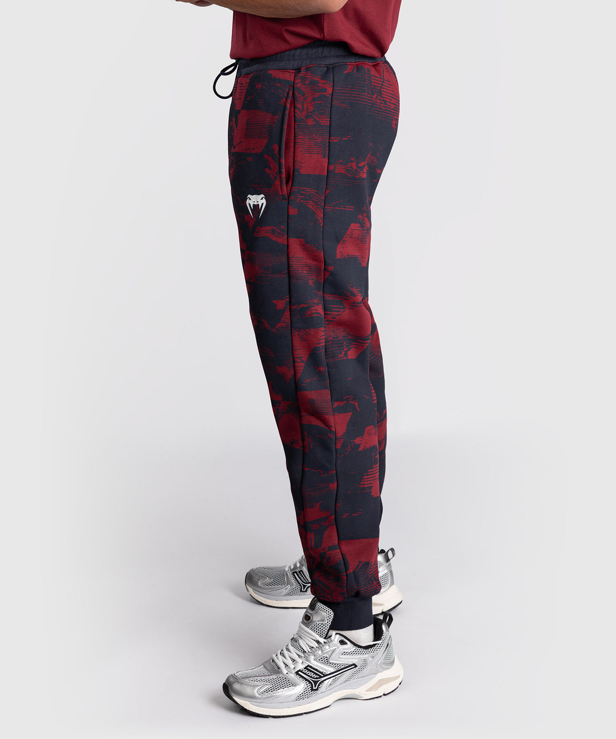 Pantalon Homme UFC Zenith by Venum Authentic Fight Week - Bleu marine/Bordeaux/Argent