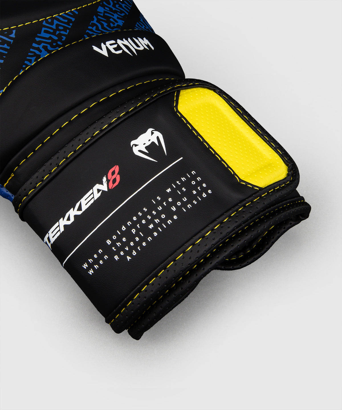 Venum x TEKKEN 8 Impact Evo Boxing Gloves - King - Black/Yellow