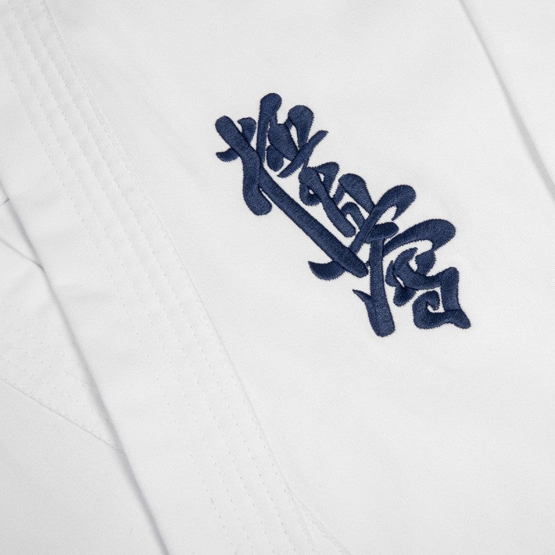 Fujimae Kimono da Karate Kyokushinkai Iniziazione - Bianco