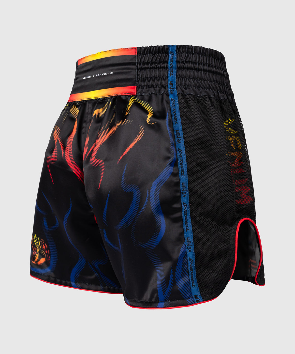 Venum x TEKKEN 8 Pantaloncini Muay Thaï - Yoshimitsu - Nero/Arancione