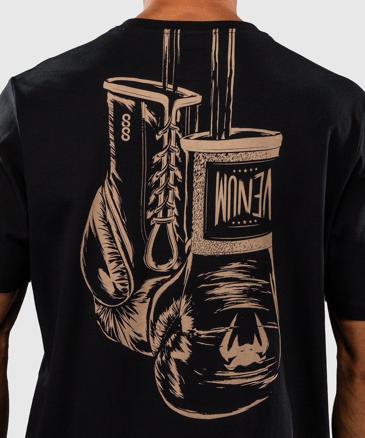 Venum Fight Icon Cotton T-Shirt - Black