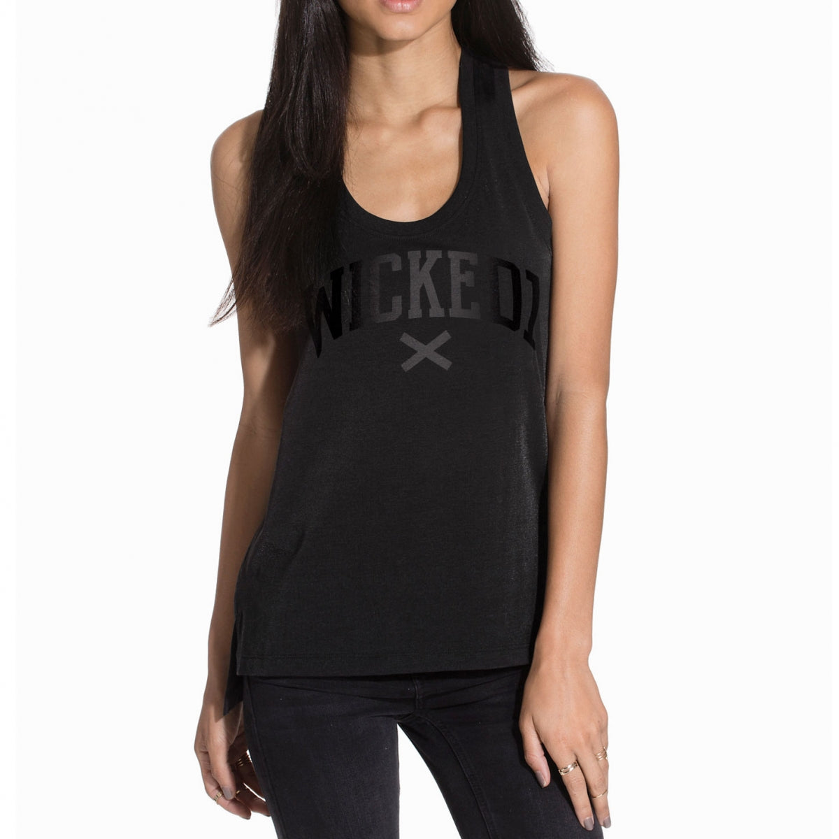 Wicked One Wake Damen Tank Top - Schwarz
