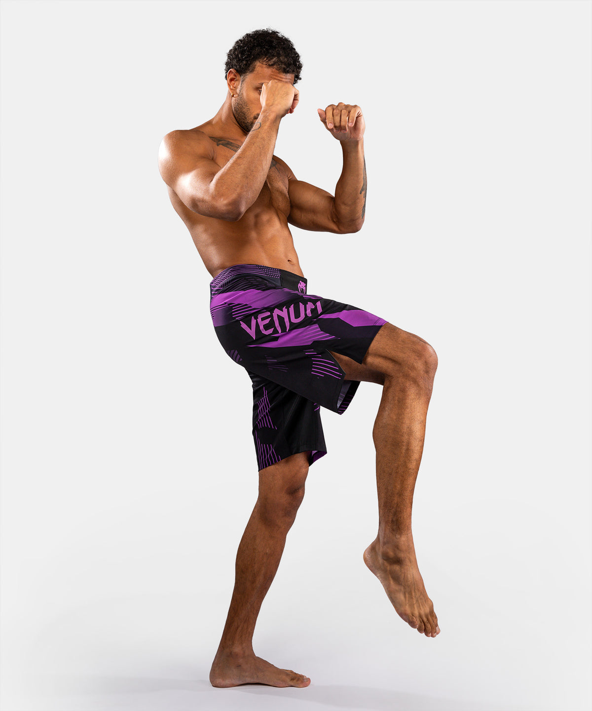 Venum No-Gi 6.0 Fight Shorts - Black/Purple