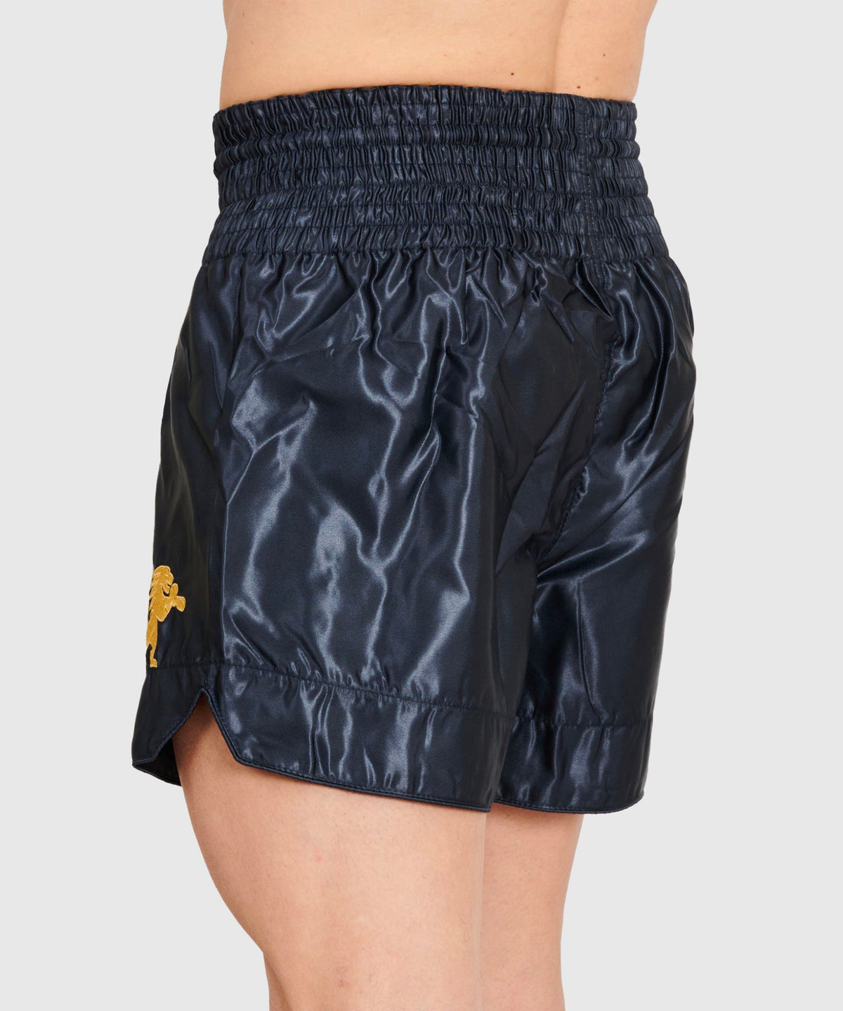 Leone Basic Pantaloncini da Muay Thai - Blu