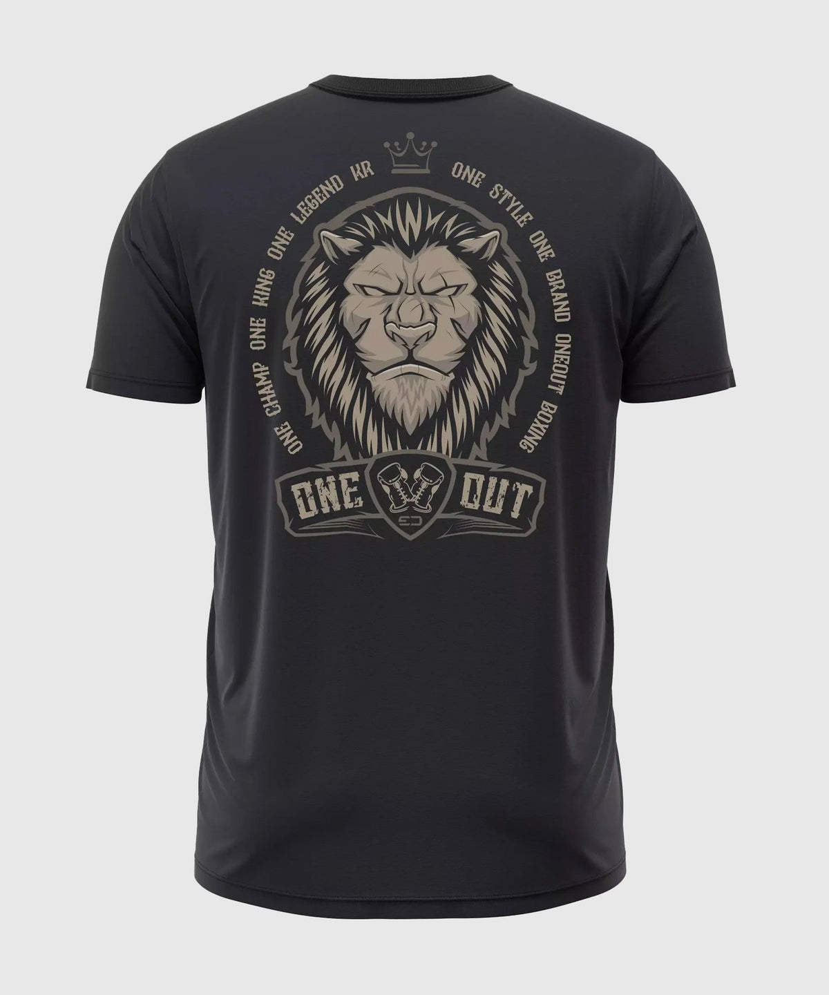 King Oneout One Legend Trainings-T-Shirt - Schwarz