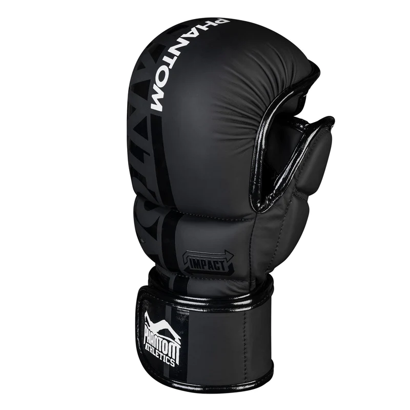 Phantom Athletics Apex MMA-Sparring-Handschuhe - Schwarz