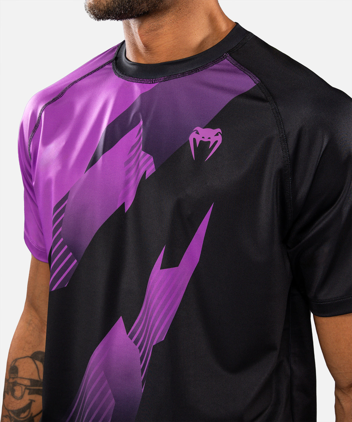 T-shirt Dry Tech Venum No-Gi 6.0 - Noir/Violet