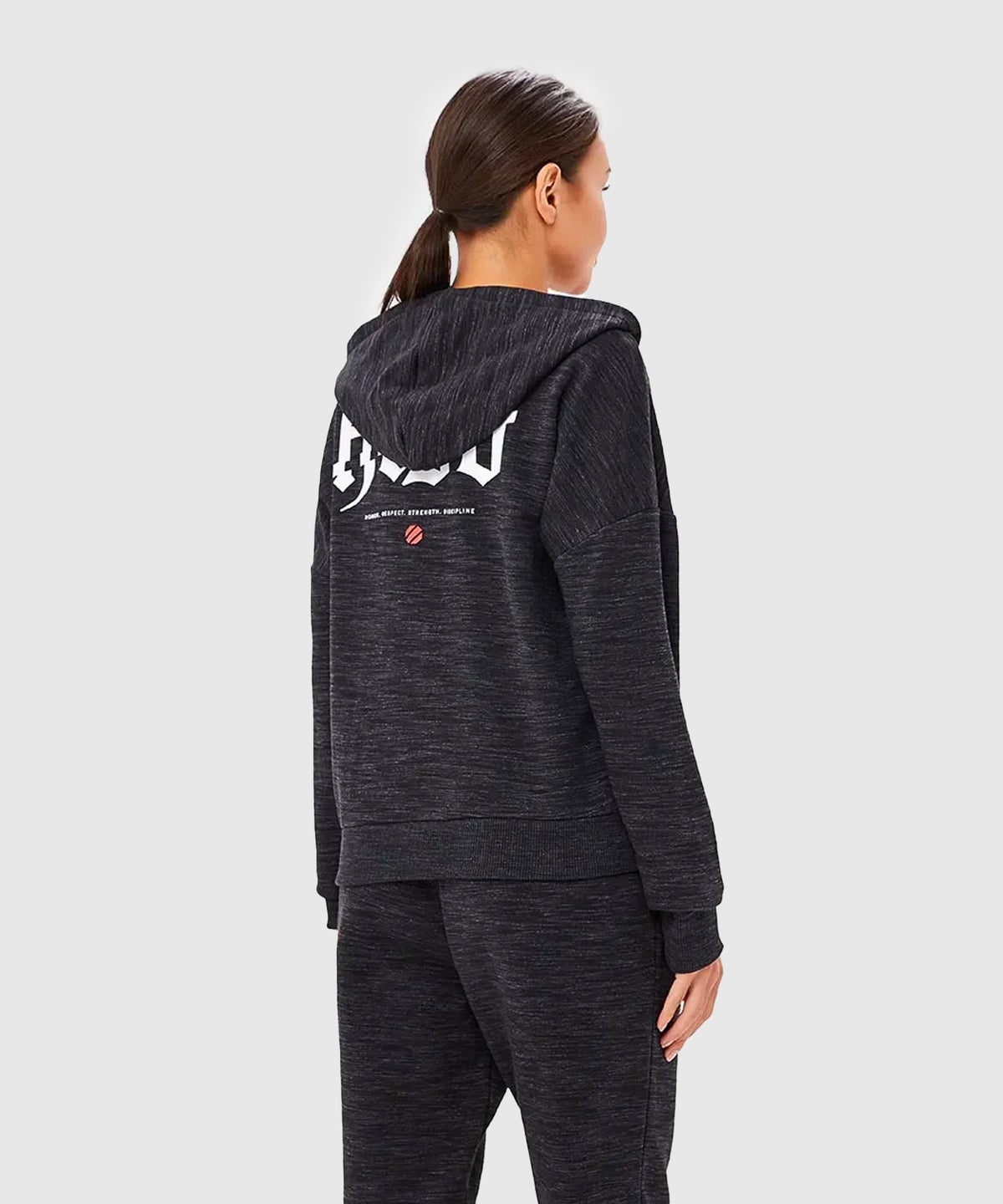Reebok UFC Sudadera con Cremallera Completa Mujer – Negro