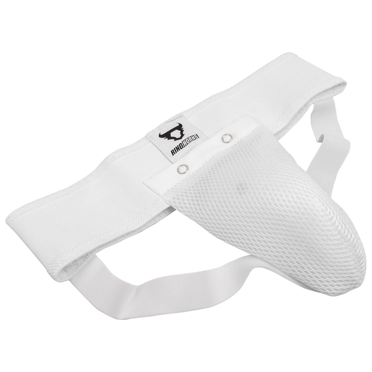 Ringhorns Charger by Venum Kids Groin Guard and Cup – White