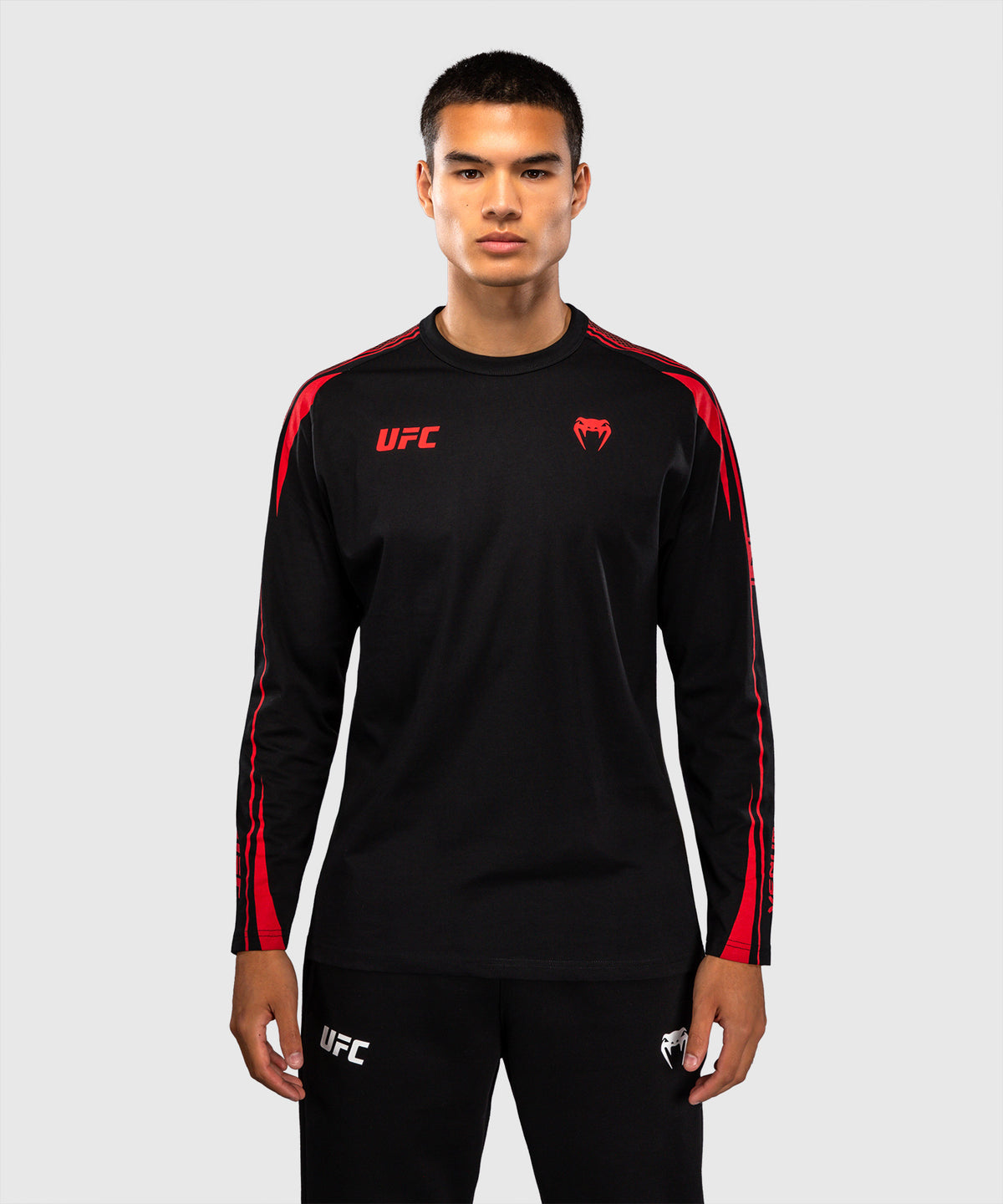 T-shirt à Manches Longues pour Homme Venum UFC Unity by Venum Authentic Fight Week - Noir