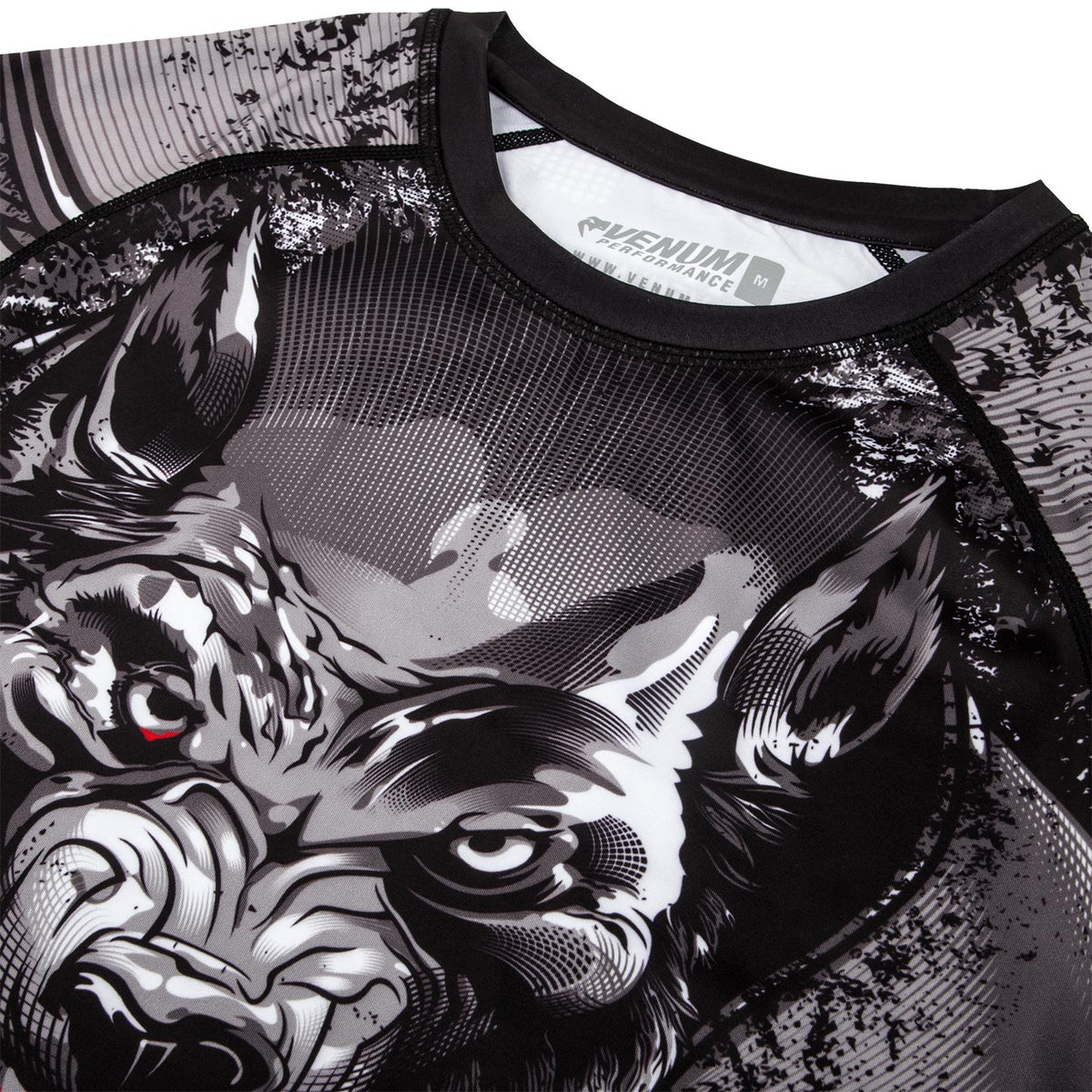 Rashguard Venum Werewolf - Long Sleeve - Black/Grey