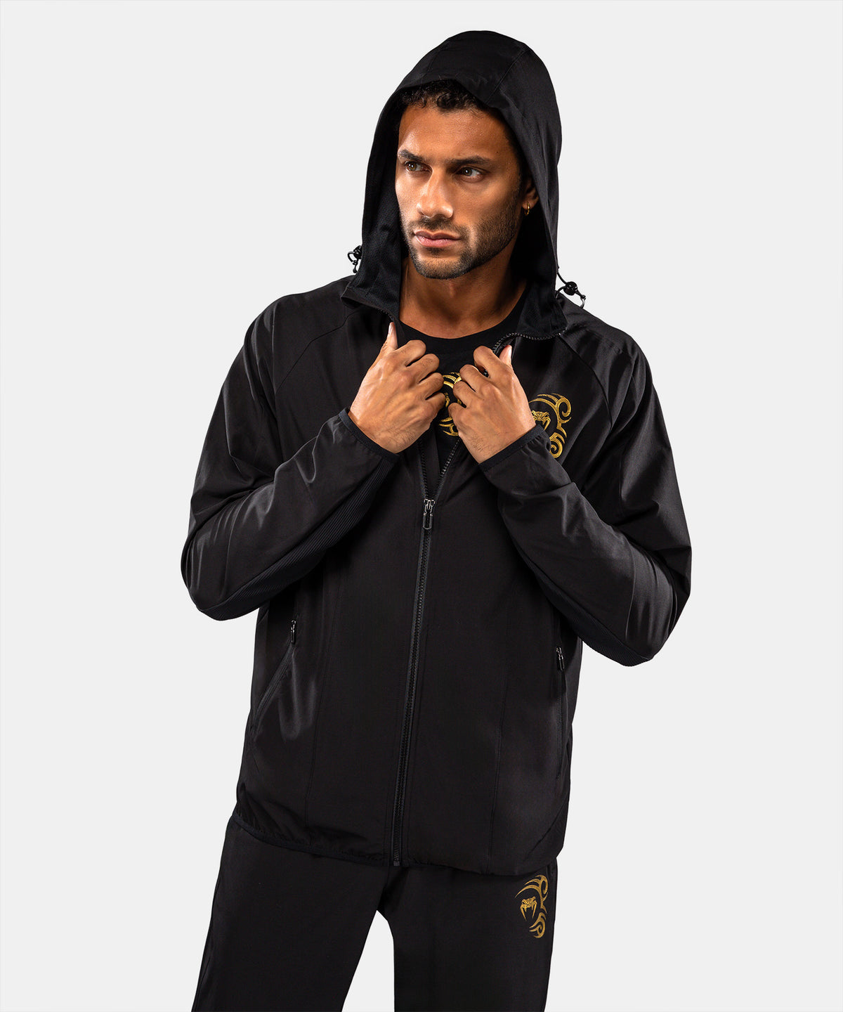Venum x Mike Tyson Tiger Chaqueta de Chándal Tiger - Negro/Oro