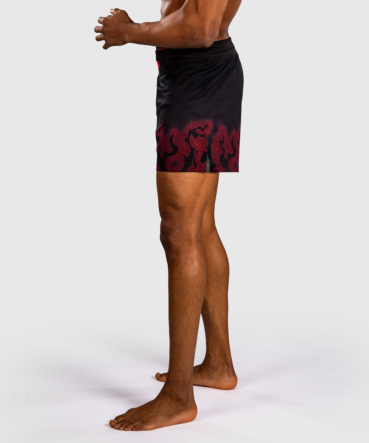 Venum Spectre Short de Combate – Negro/Rojo