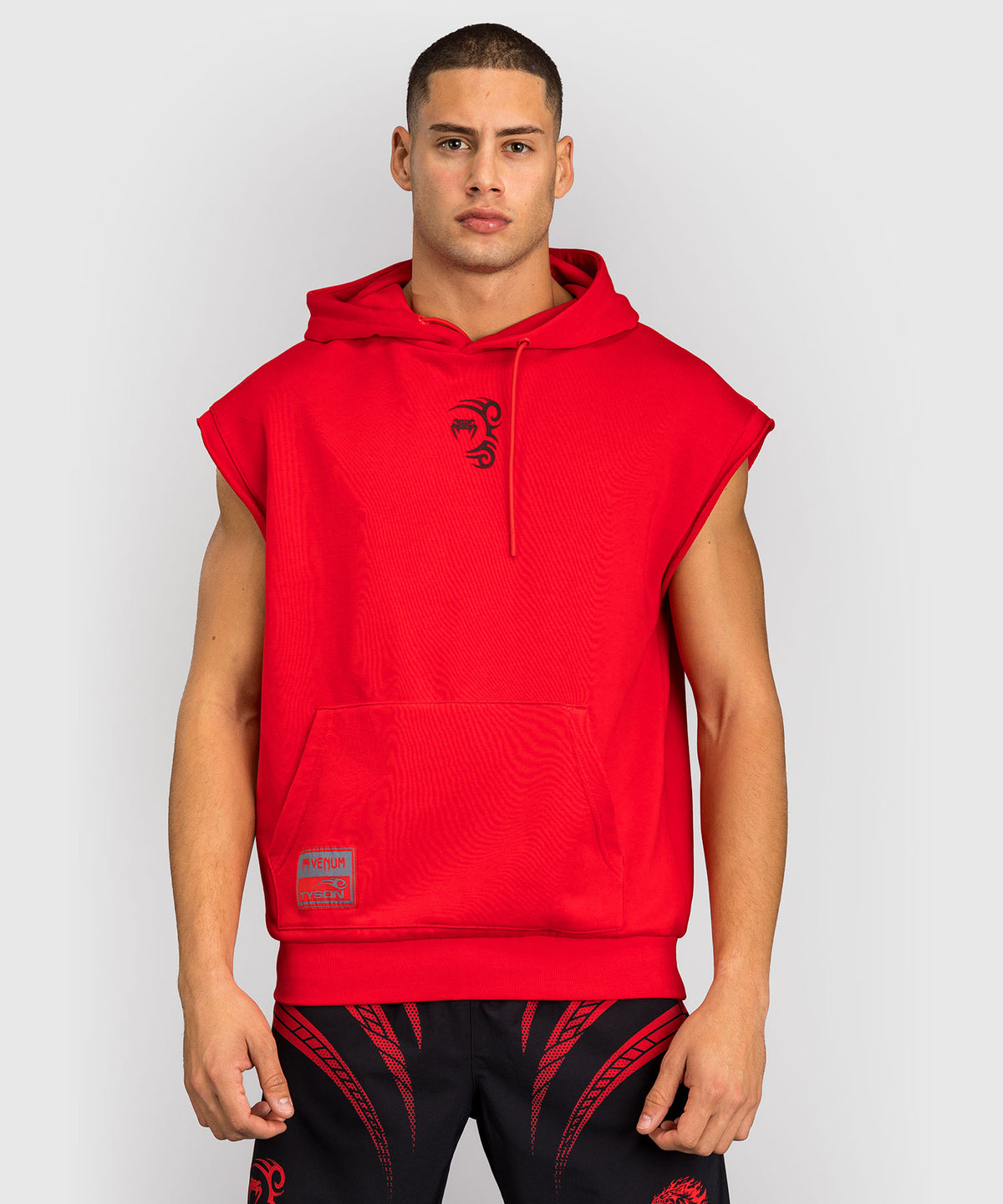 Venum x Mike Tyson Tiger Felpa senza maniche - Rosso intenso/Nero profondo