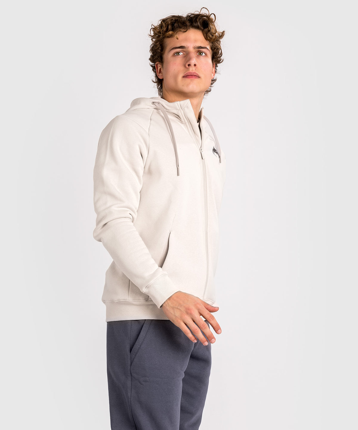 Venum Strikeland  Full Zip Hoodie - Greige