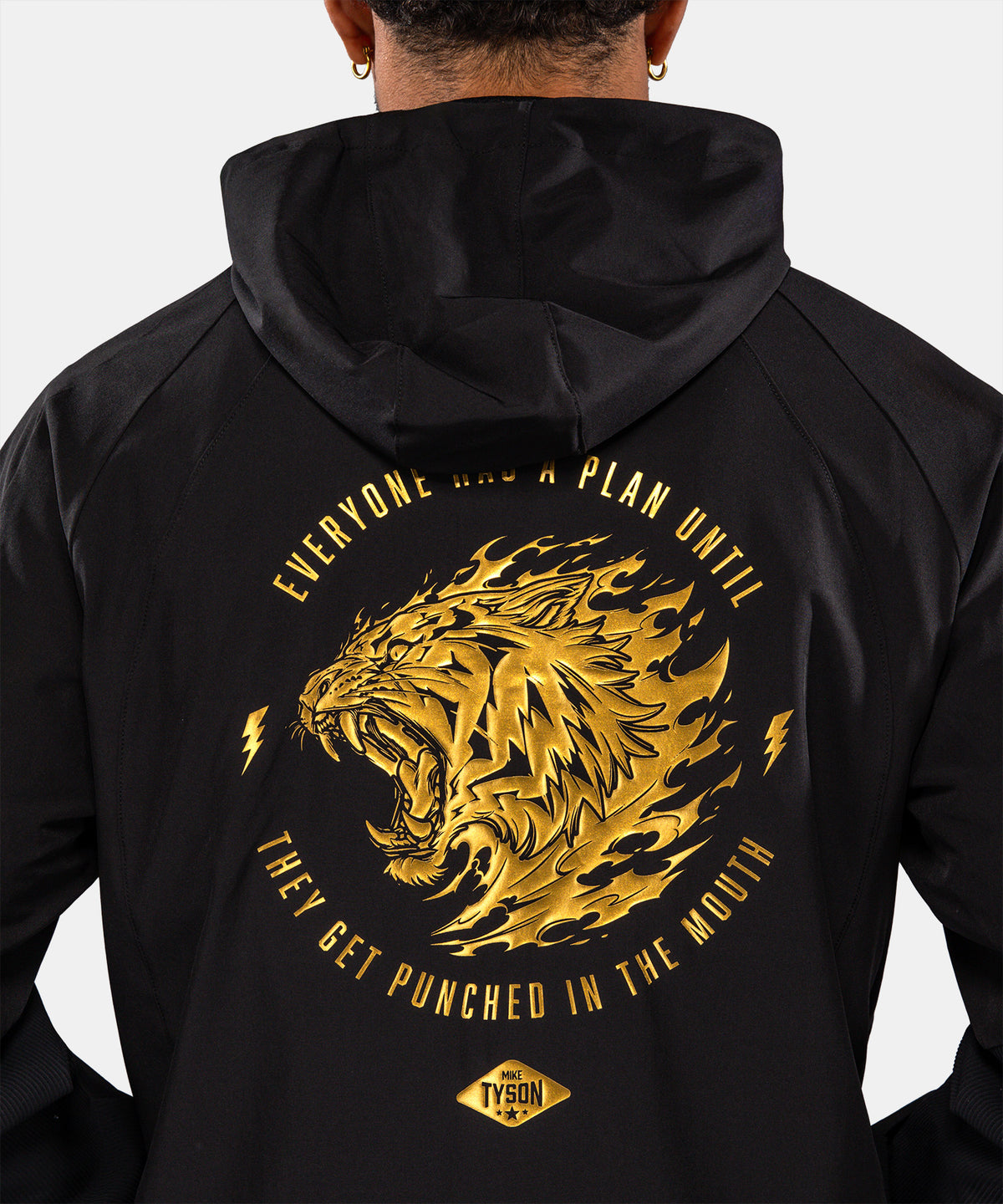 Venum x Mike Tyson Tiger Chaqueta de Chándal Tiger - Negro/Oro