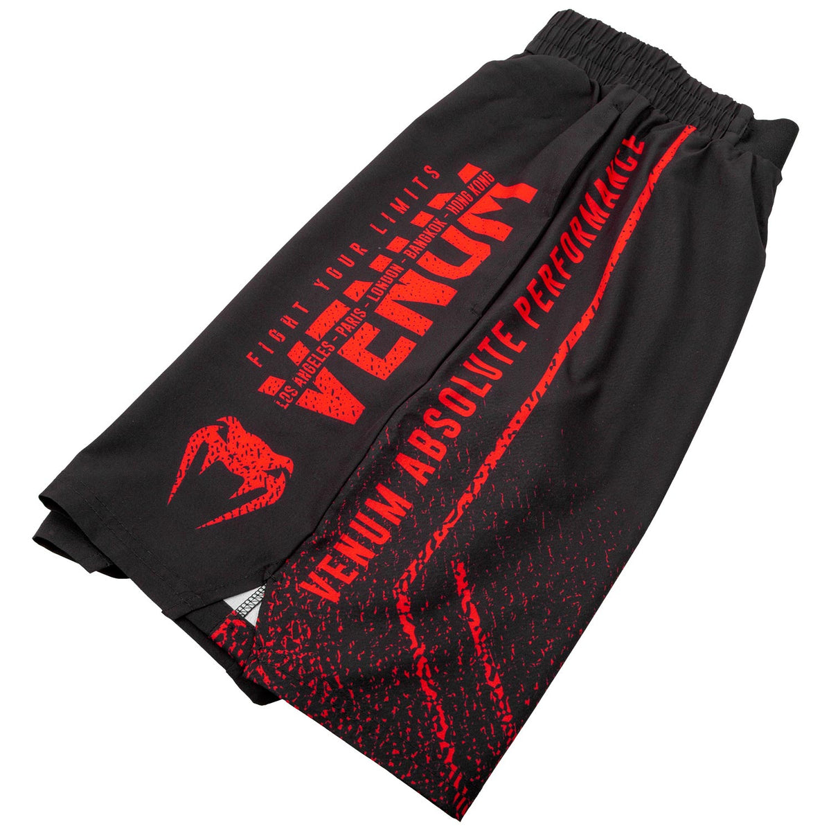Pantalones cortos de entrenamiento Venum Signature - Negro/Rojo