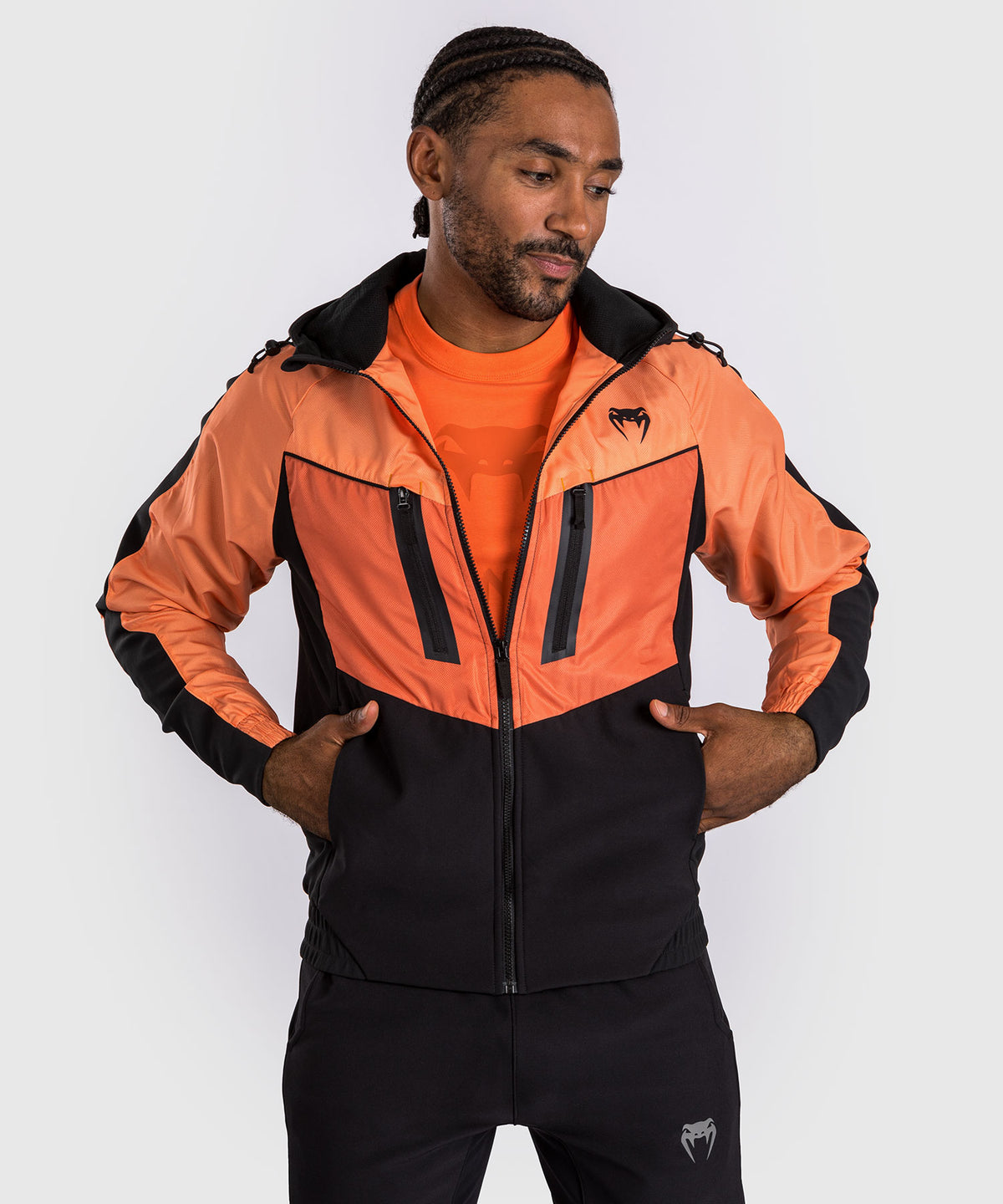 Venum Laser 3.0  Trainingsjacke - Schwarz/Orange