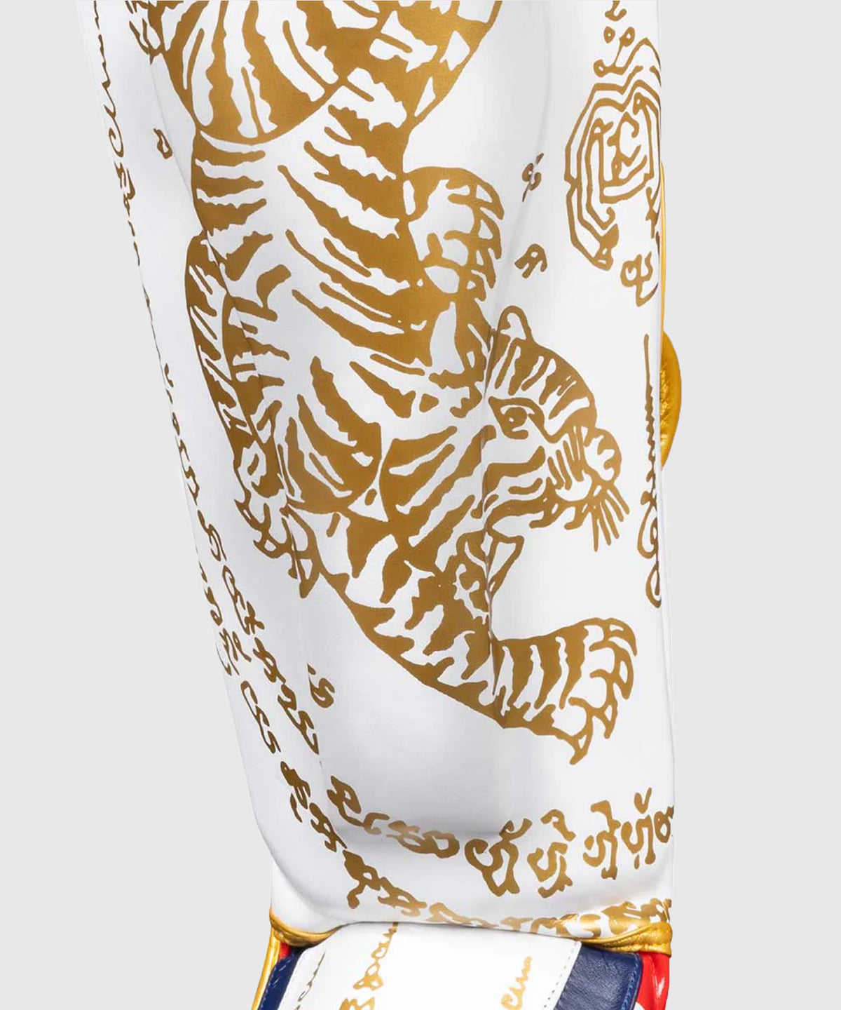 Phantom Athletics Muay Thai Limitierte Edition Schienbeinschoner - Weiß/Gold