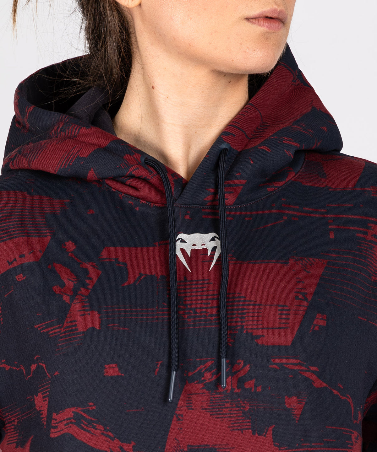 Women's UFC Zenith by Venum Burgundy Authentic Fight Week Pullover Hoodie