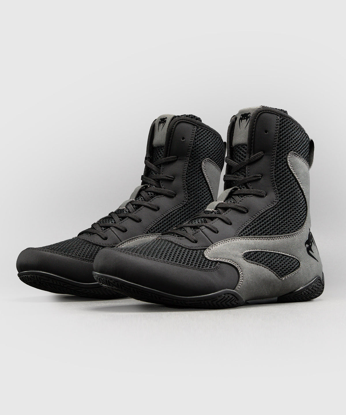 Chaussures de boxe Venum Contender - Noir/Gris
