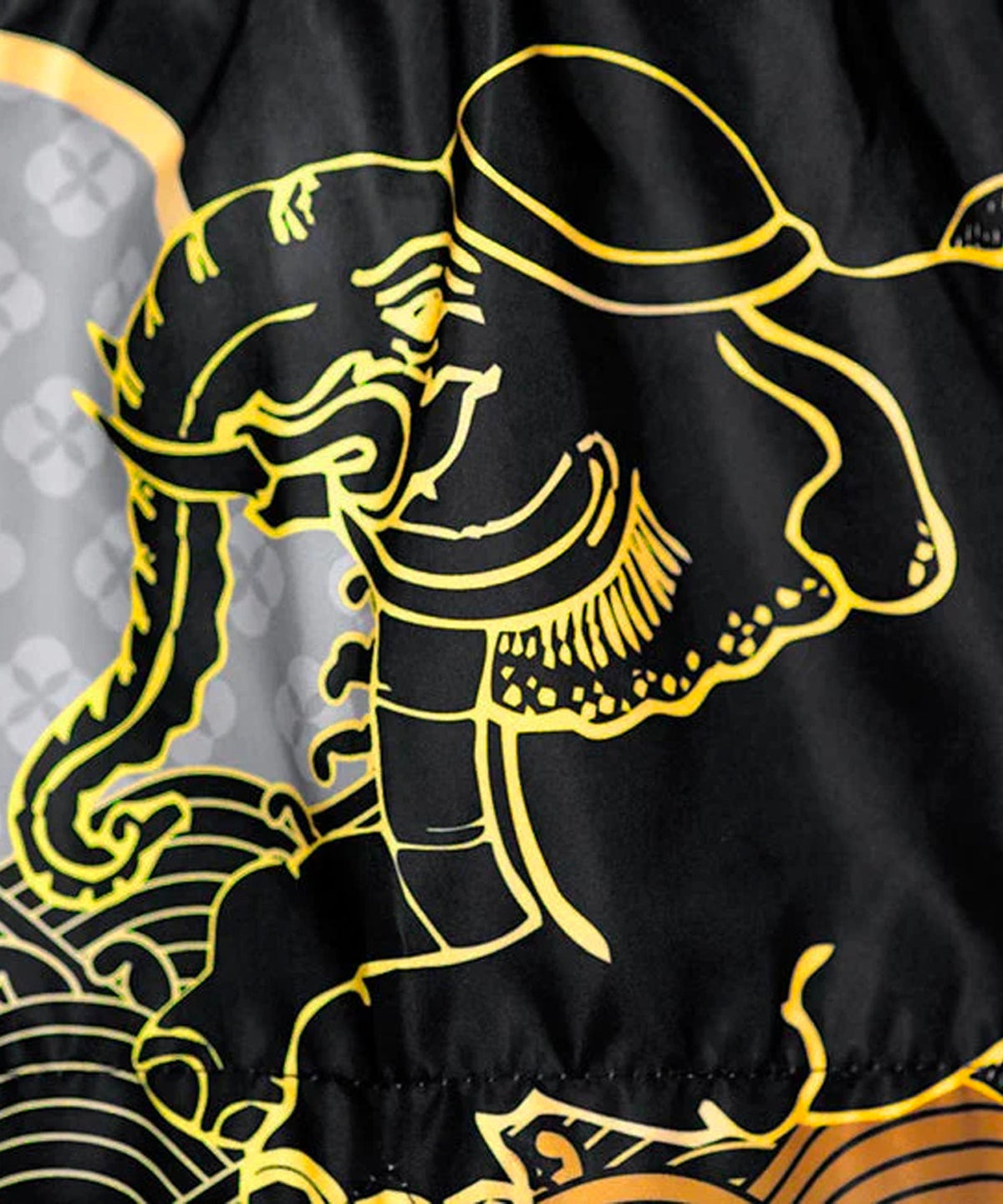 Short de Muay Thai Tuff Waree Kunchorn - Noir