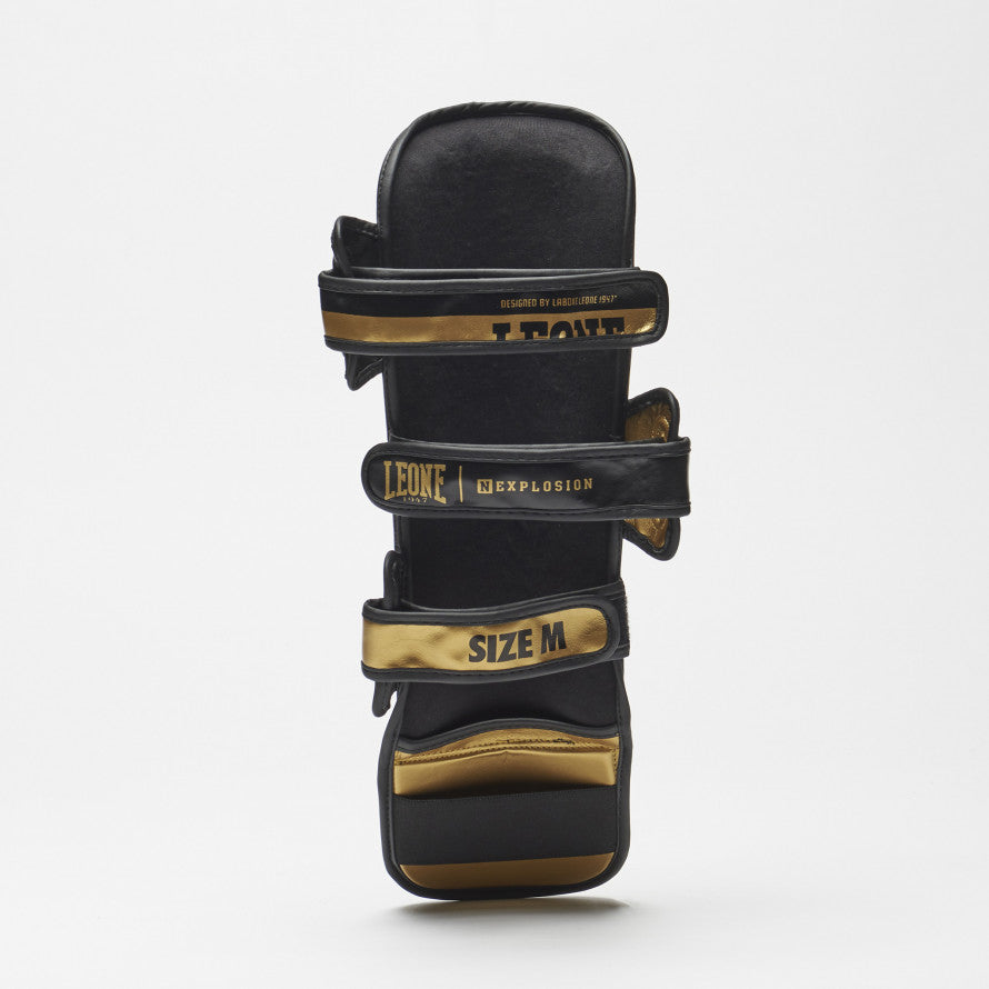 Leone Nexplosion Shin Guards - Black