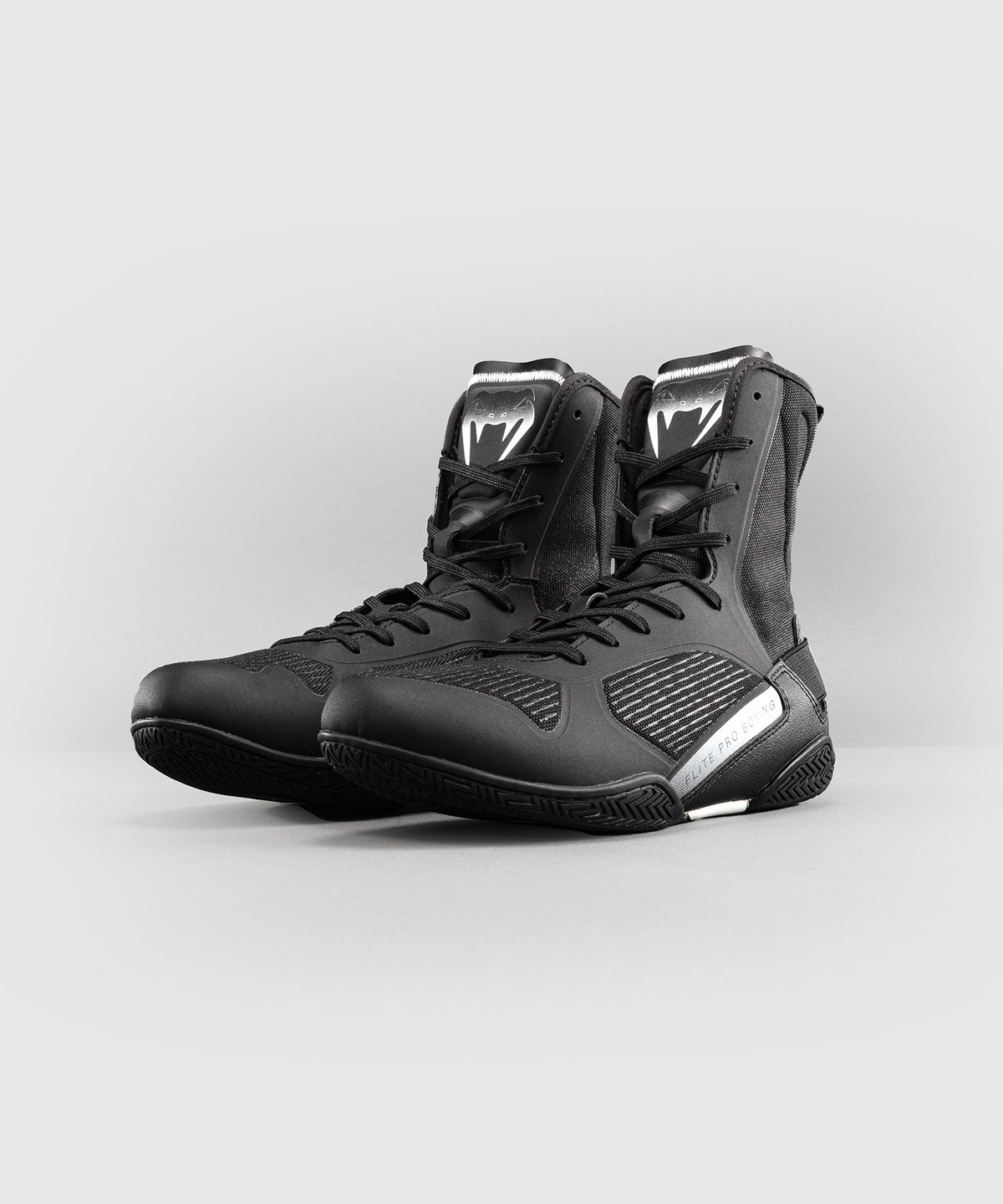 Venum Elite Neo Boxing Shoes - Black/White