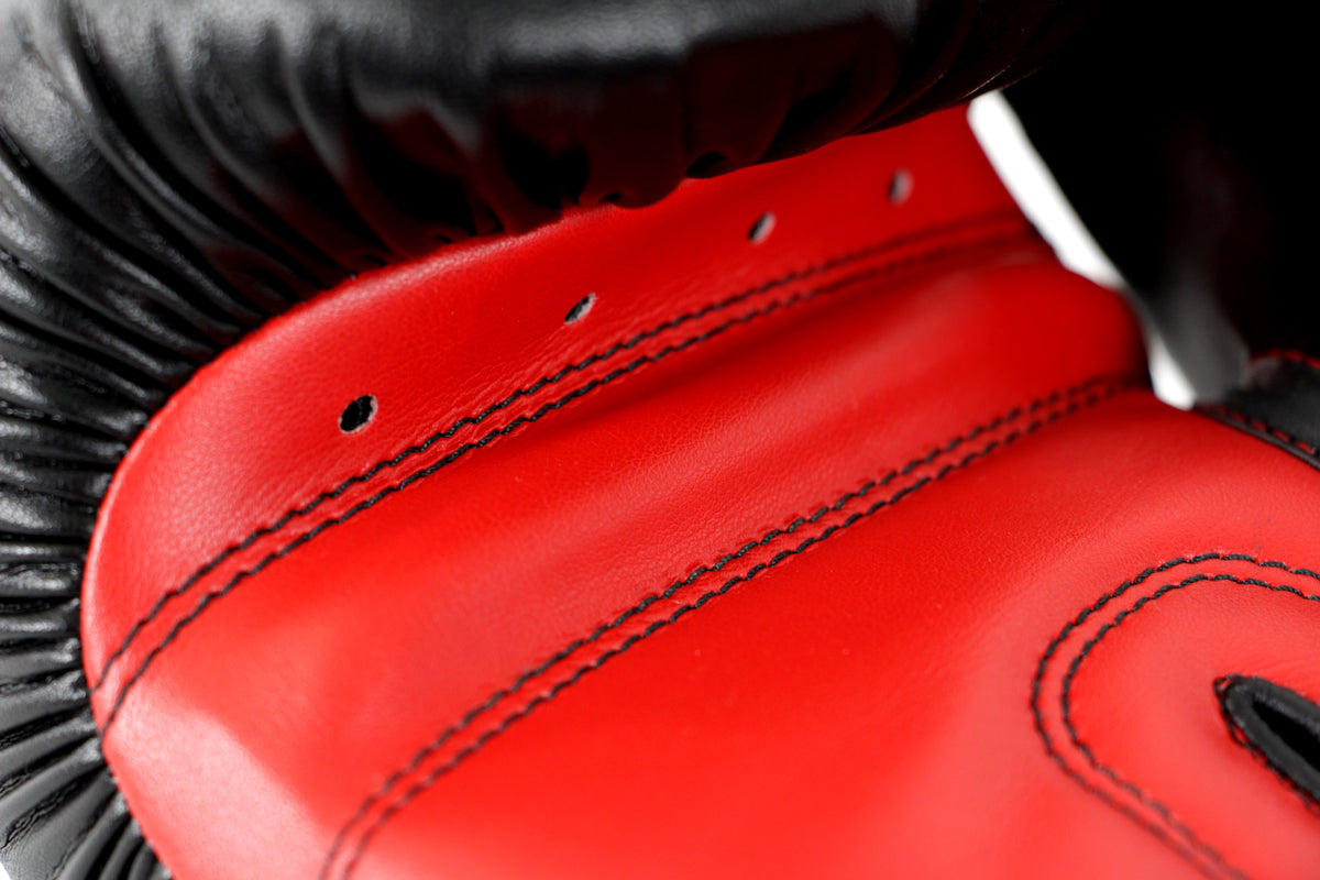 Adidas Power 100 Boxing Gloves - Black/Red