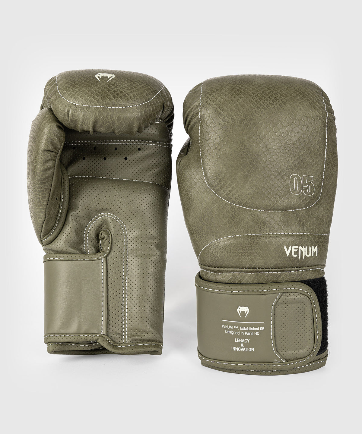 Venum Impact Evo Scales Boxhandschuhe – Armeegrün