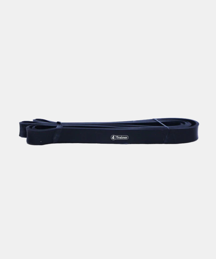 4Trainer Powerband Widerstandsband Leicht Widerstand 5 bis 13kg - Schwarz
