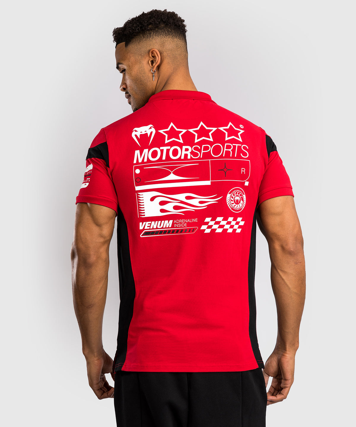 Venum Motorsport Baumwoll-Polo - Rennrot