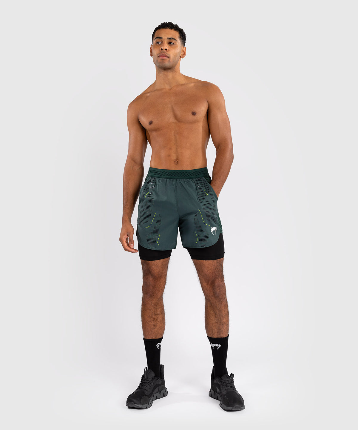 Short d'entraînement Venum Technical 3.0 - Vert Forêt