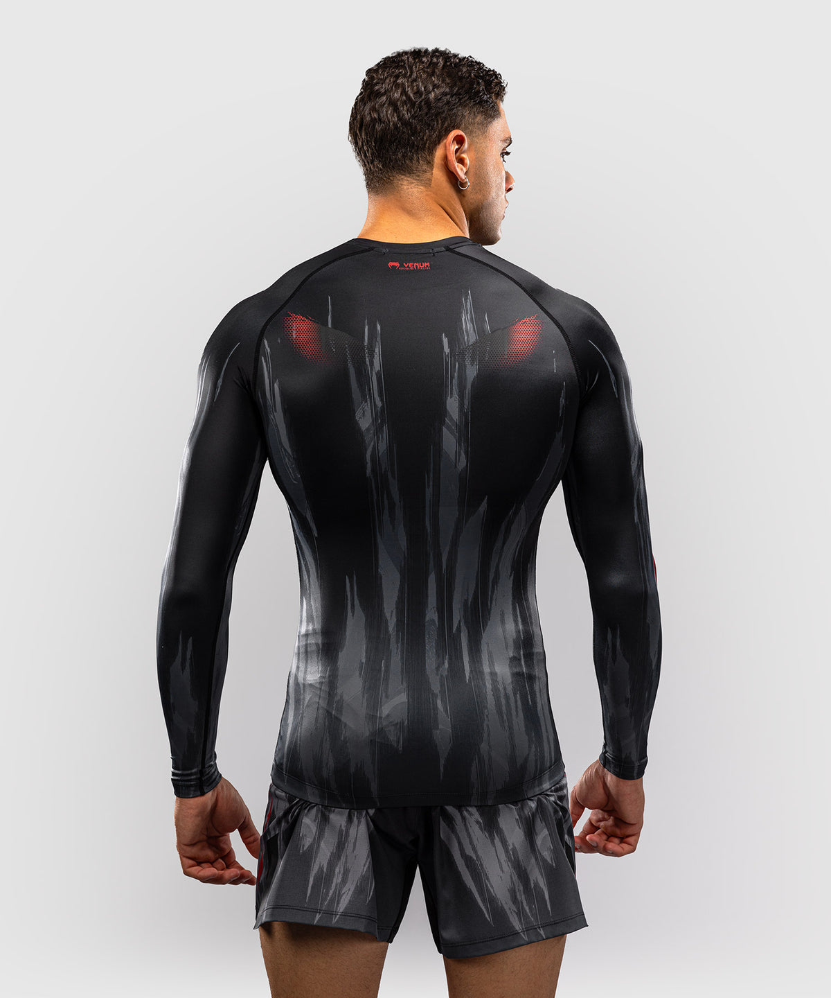 Venum Demon Rashguard a Maniche Lunghe - Nero/Grigio