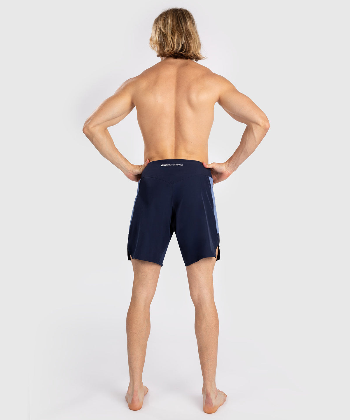 Short de Combat pour Hommes Venum Tempest - Bleu Marine/Bleu