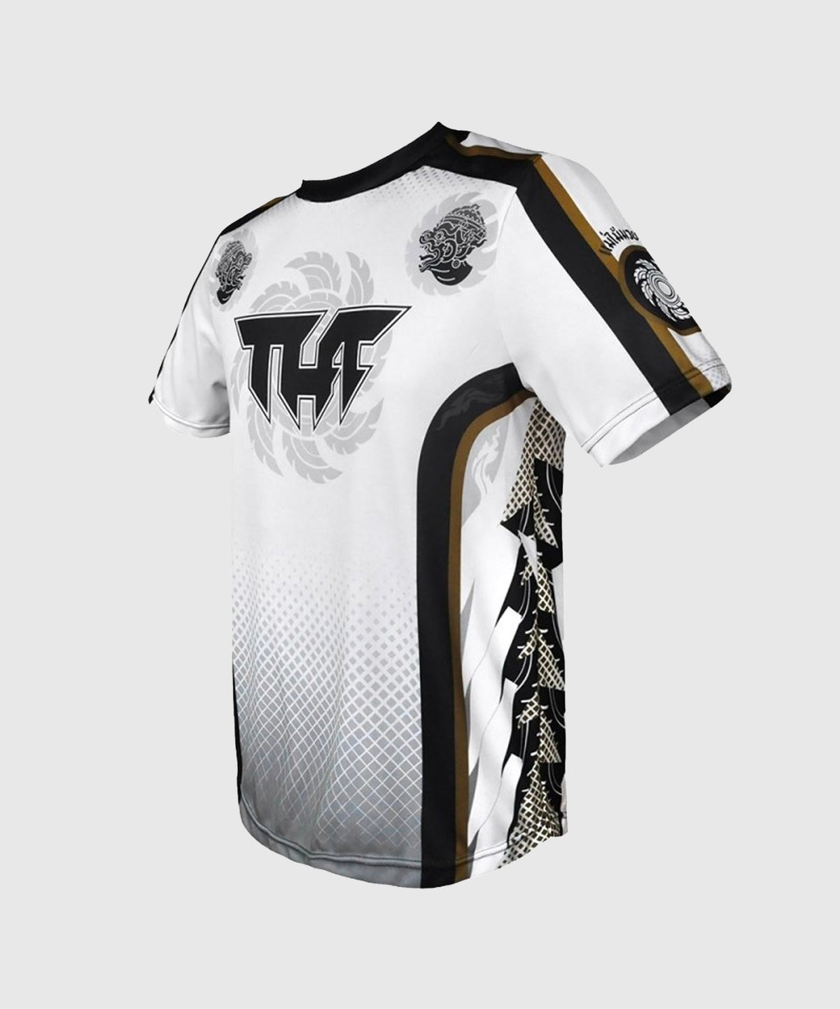 T-Shirt Dry Fit Tuff Twin Hanuman Heads - Blanc