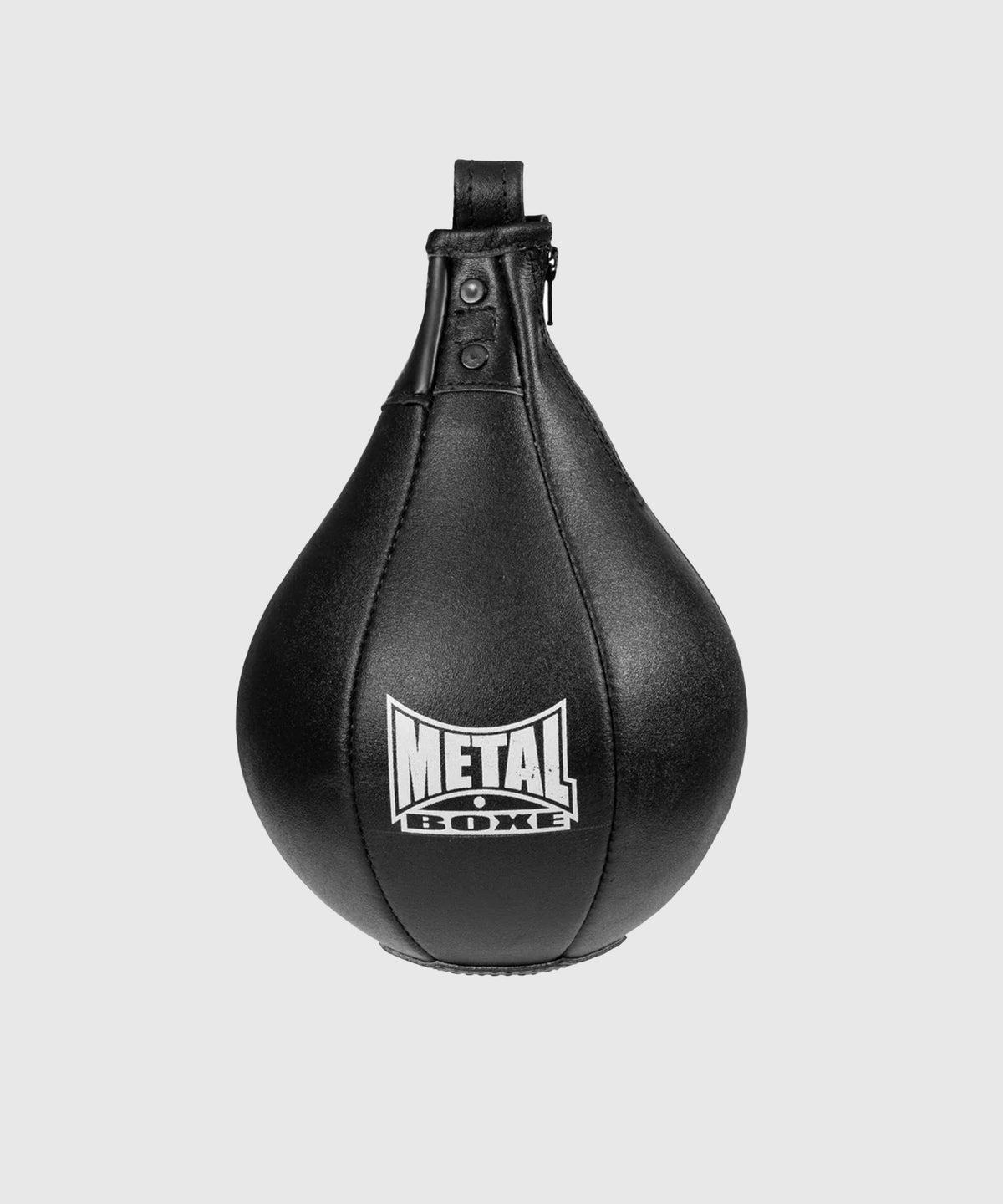 Metal Boxe Heracles Leather Speed Bag