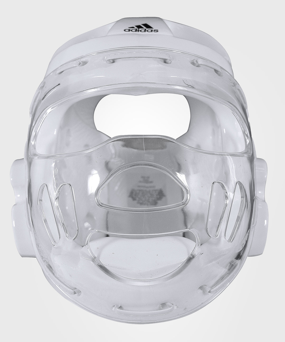 Casque Taekwondo Avec Visière Adidas - Blanc