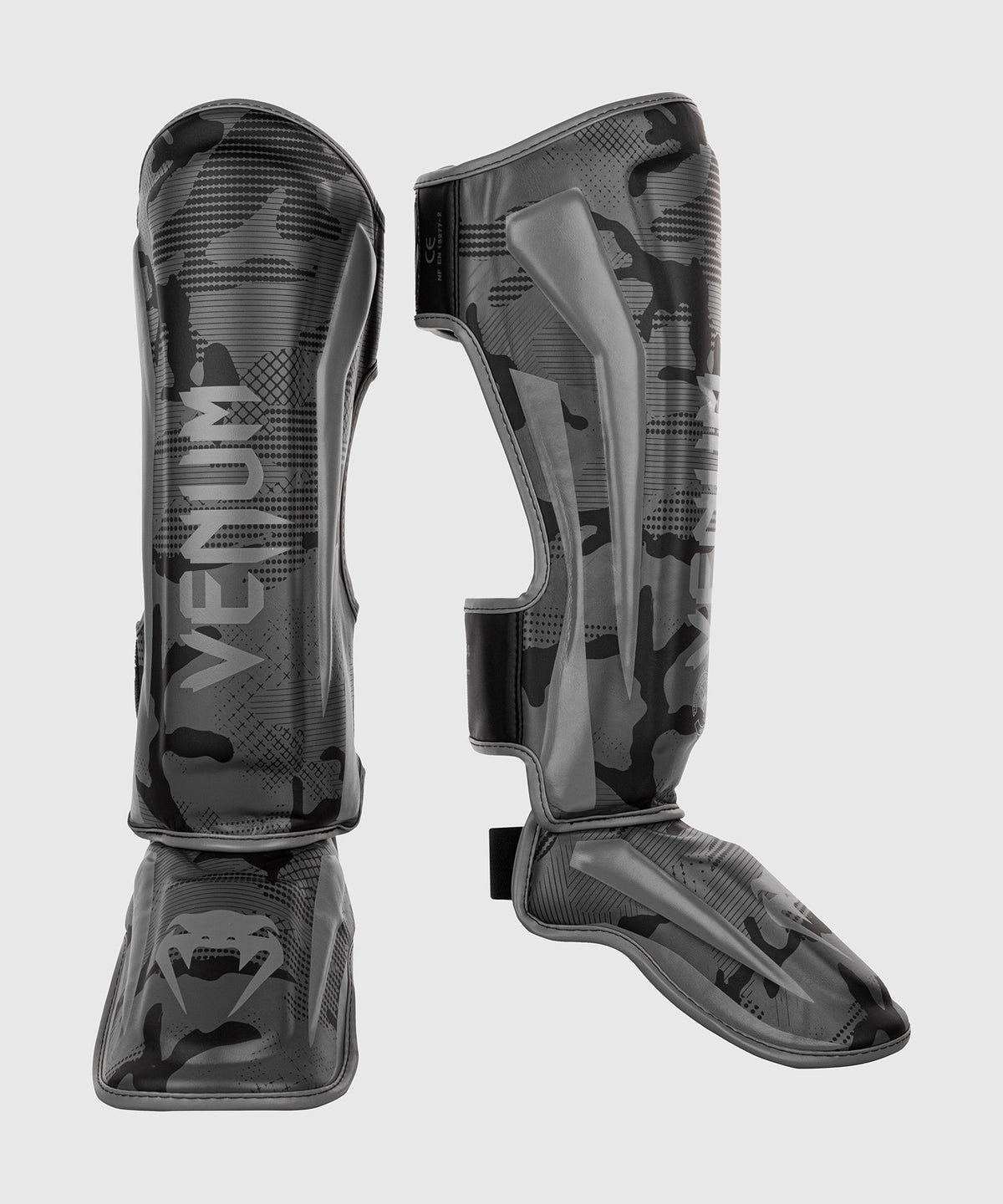 Venum Elite Schienbeinschützer - Camo Schwarz