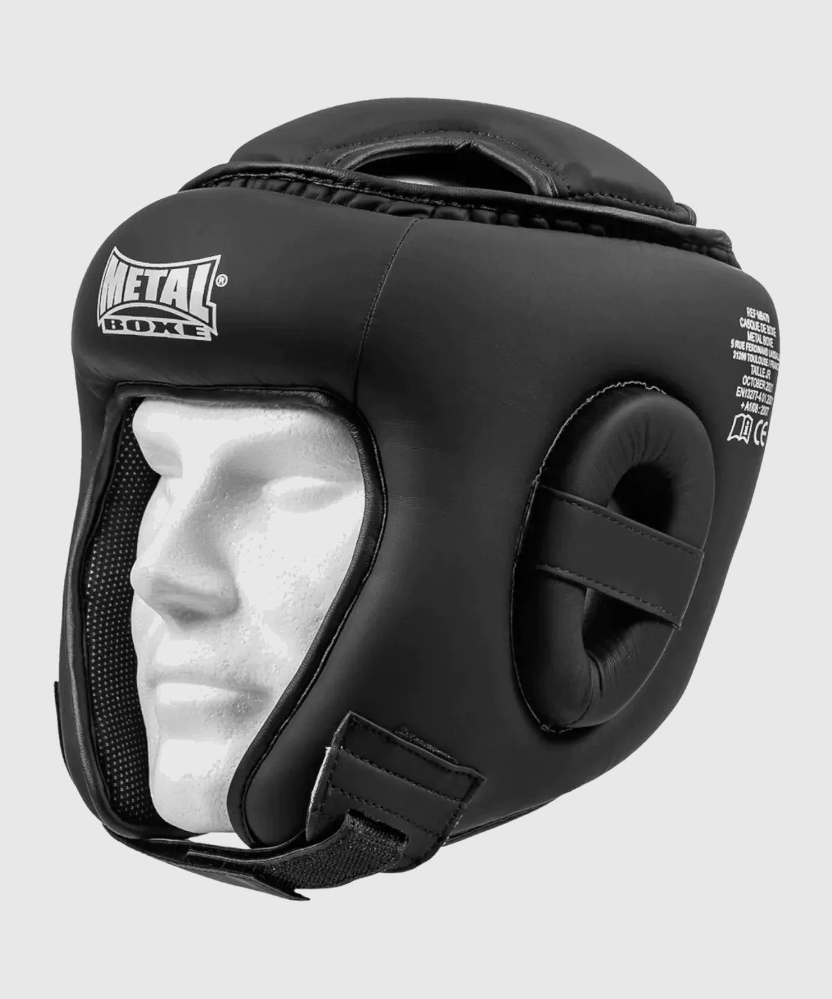 Metal Boxe Compétition Boxhelm - Schwarz