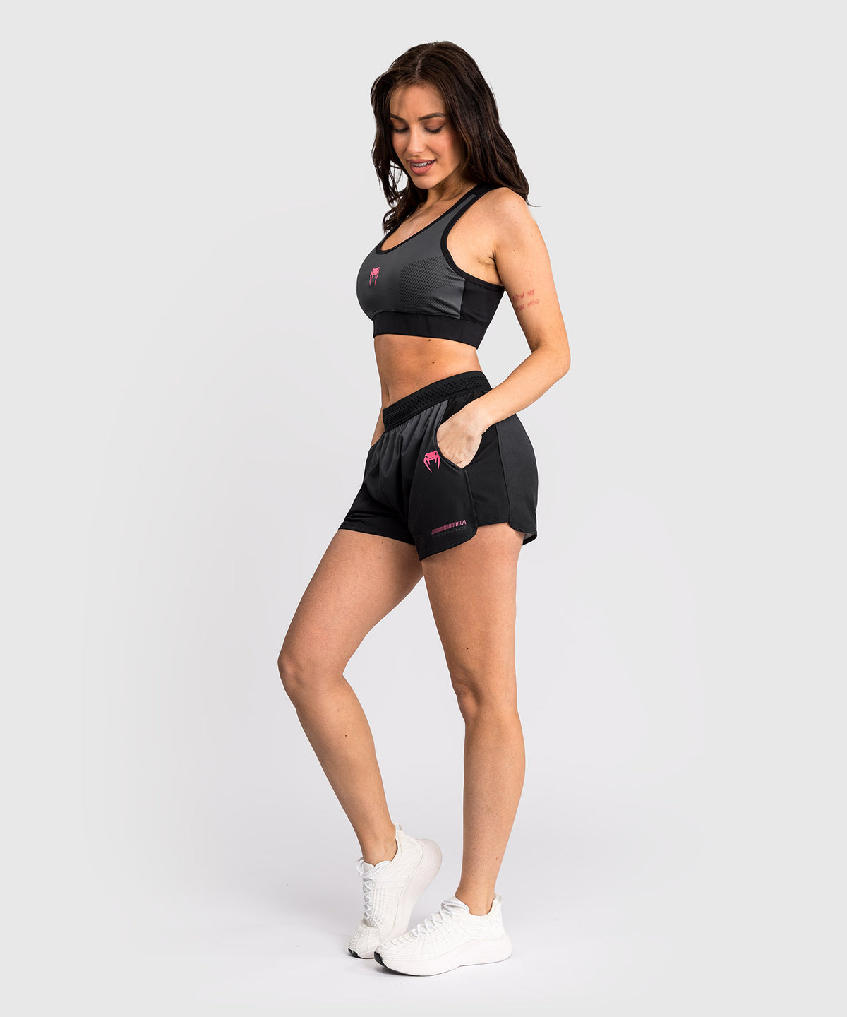 Short d'entraînement Venum Tactical XT- Noir/Gris Tempête
