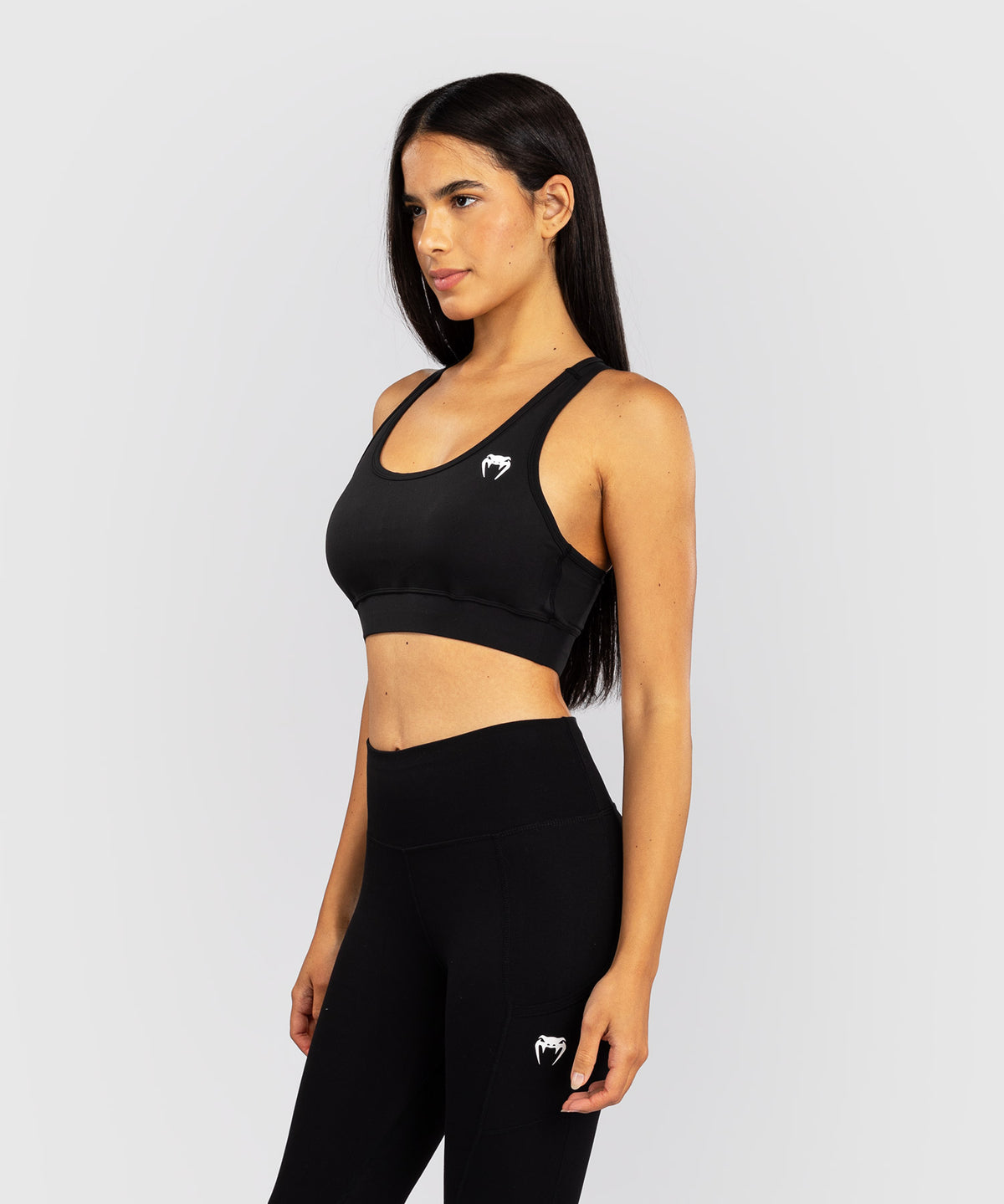 Reggiseno Sportivo a Medio Impatto Venum Essential - Nero