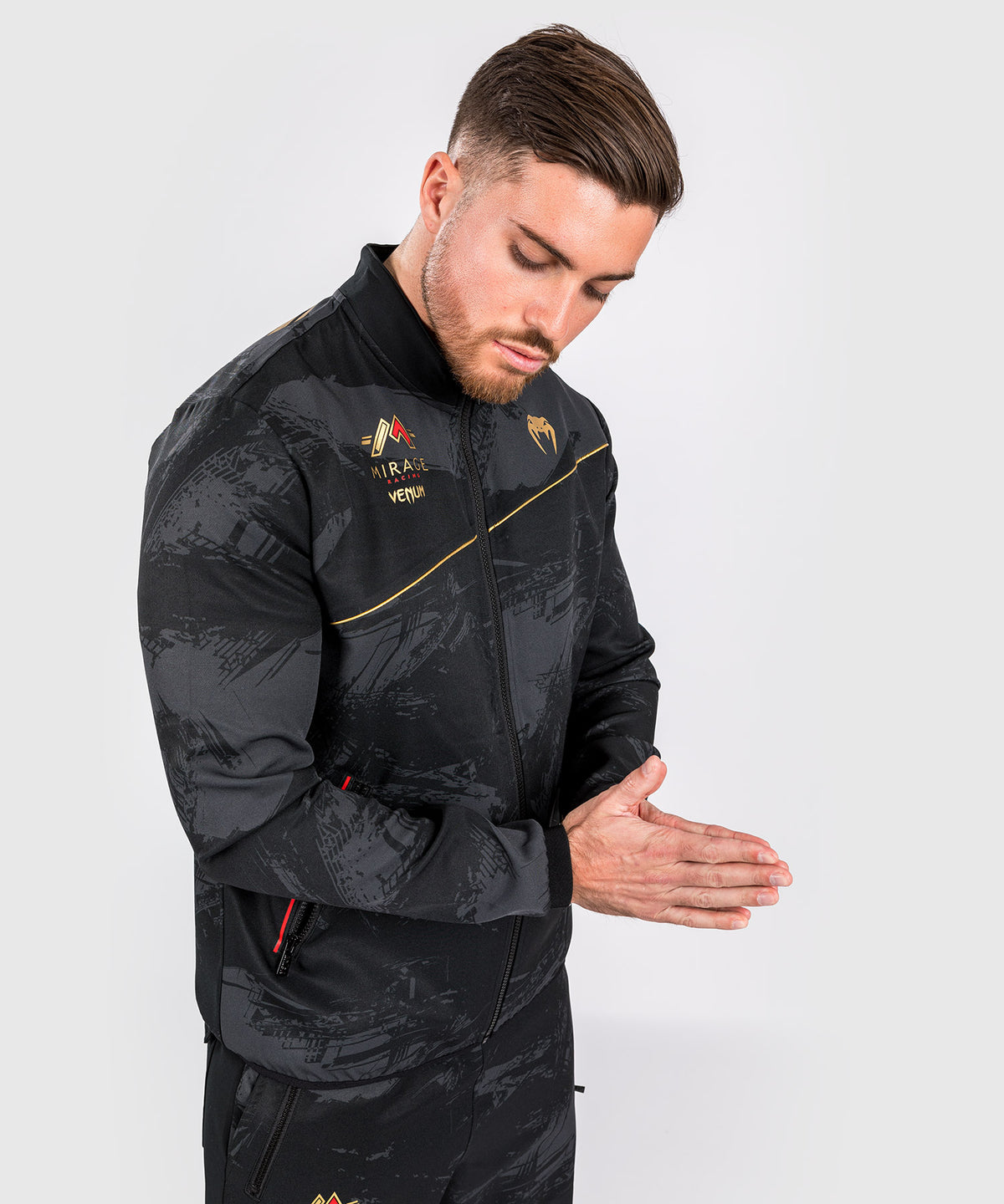 Veste de survêtement Venum x Mirage - Noir/Or